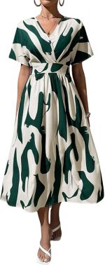 GRECIILOOKS Rayon Casual Standard Length One Piece Maxi Bodycon Dresses Midi Dress for Women