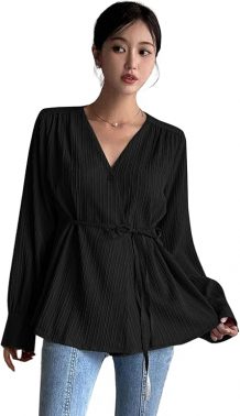 GRECIILOOKS Solid Regular Fit Jeans Korean One Piece Dress Western Tops for Women Stylish