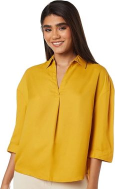 Symbol Women's Solid Loose Fit Top