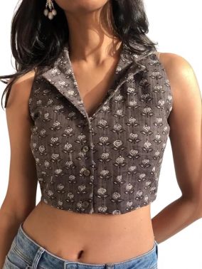 GRECIILOOKS Solid Regular Fit Jeans Korean One Piece Dress Western Tops for Women Stylish